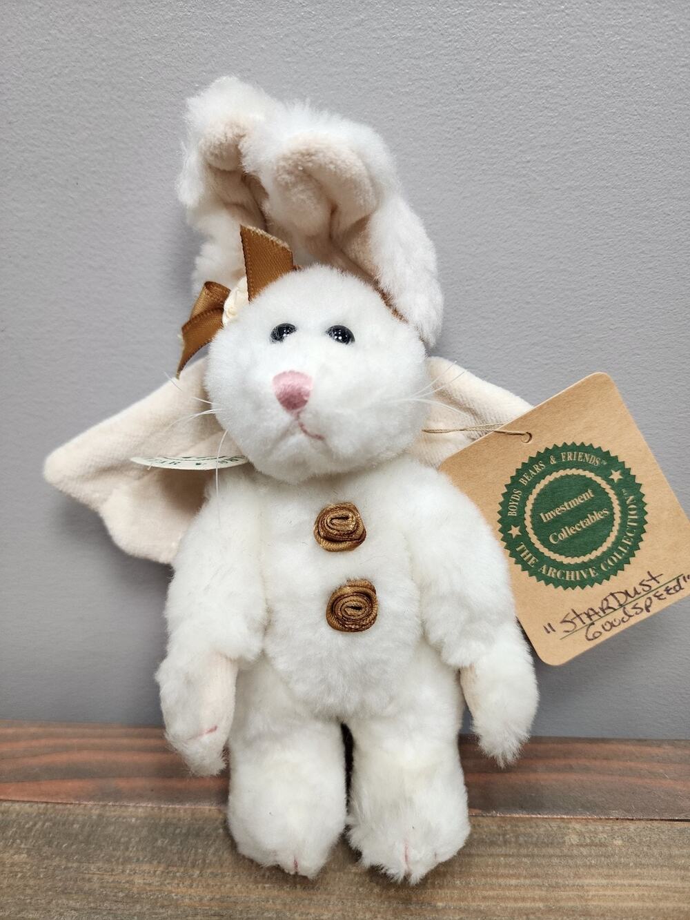 Boyds Bear & Friends Angle Rabbit 8-inch bunny pride Christmas ornament